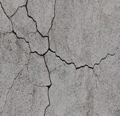 Cement cracks